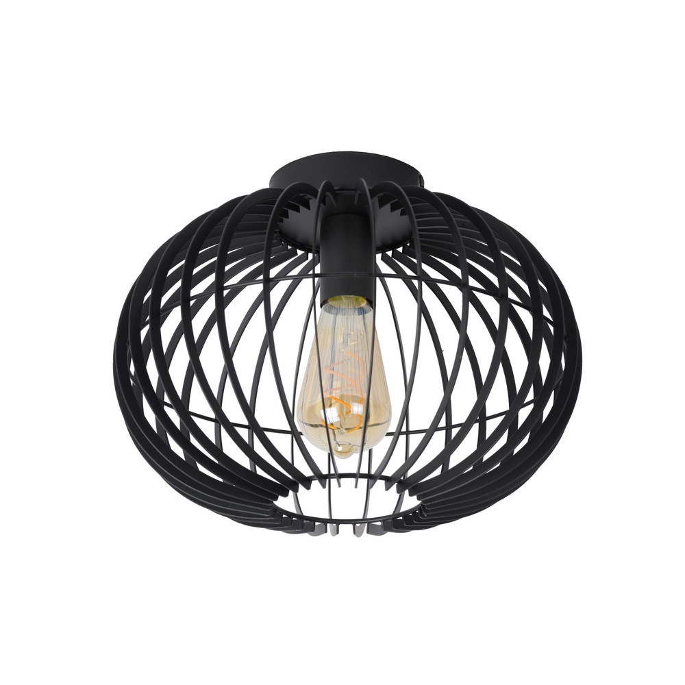 Lucide PlafondlampReda Ø 32cm zwart - 78199/01/30